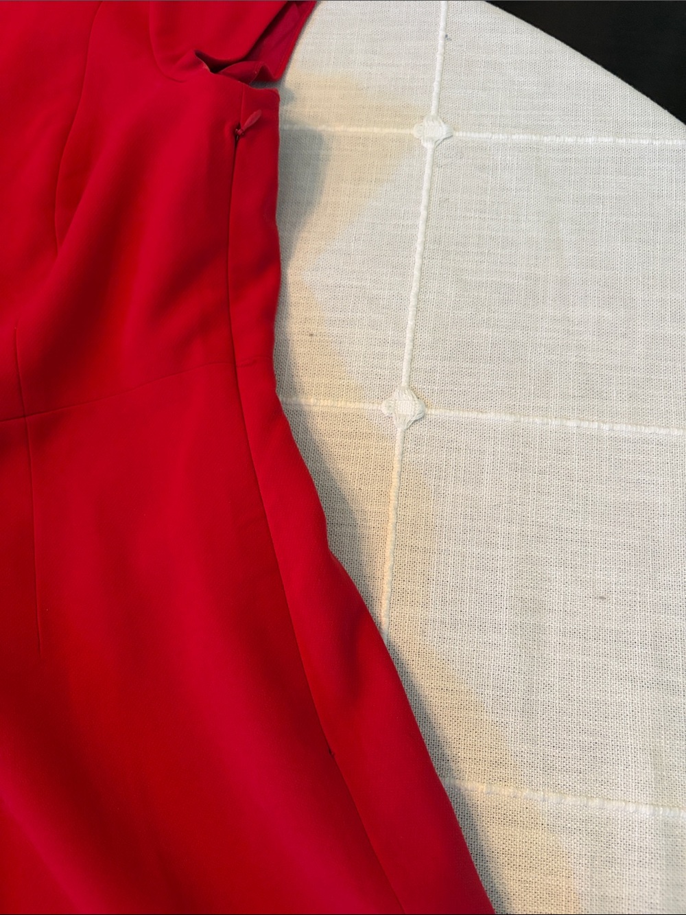 The Limited Red V-Neck Midi Sheath Dress - Picture 4 of 4